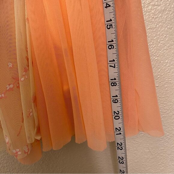 WEISSMAN Dance Costume dress pink peach Bridge Over Troubled Water 11923 SC 6 - Picture 8 of 11